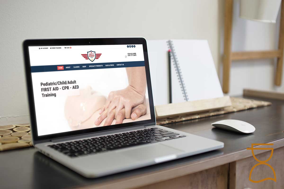 new website for firearms cpr safety training company in danvers ma